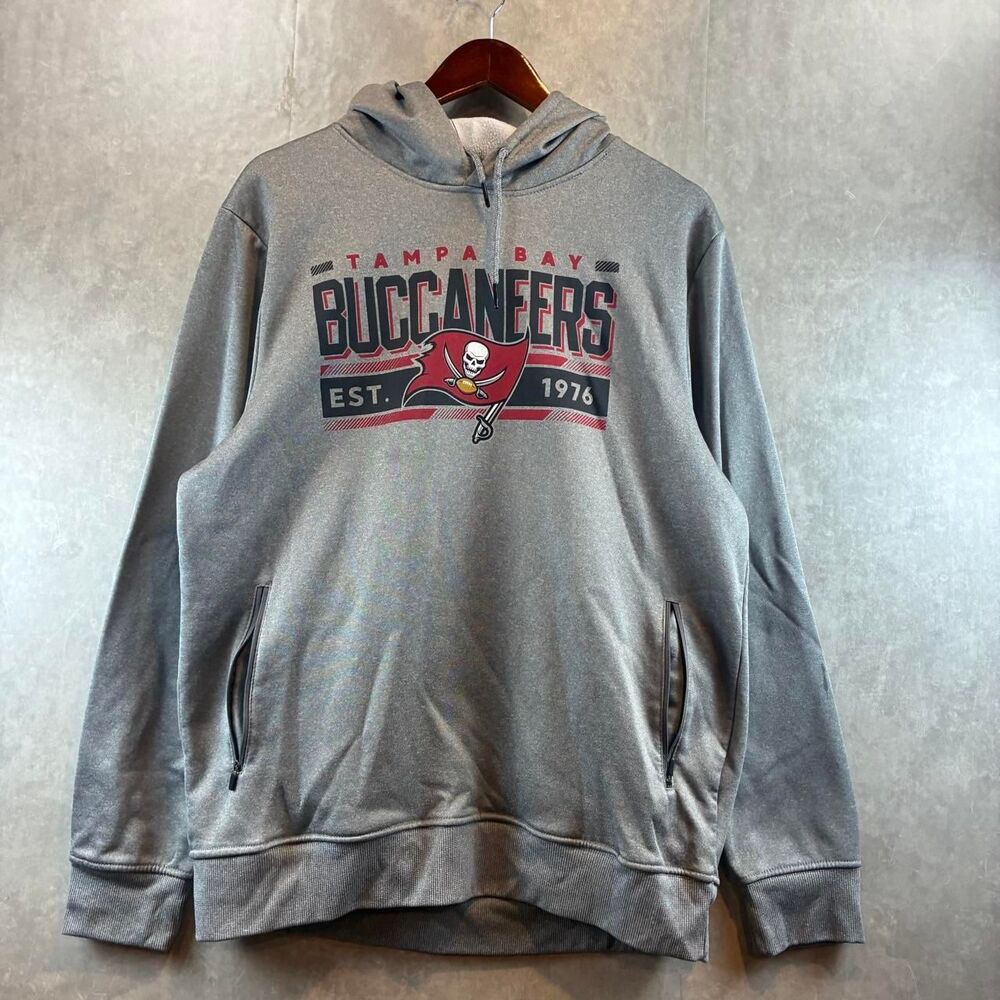 Nfl Men's Grey Hoodie